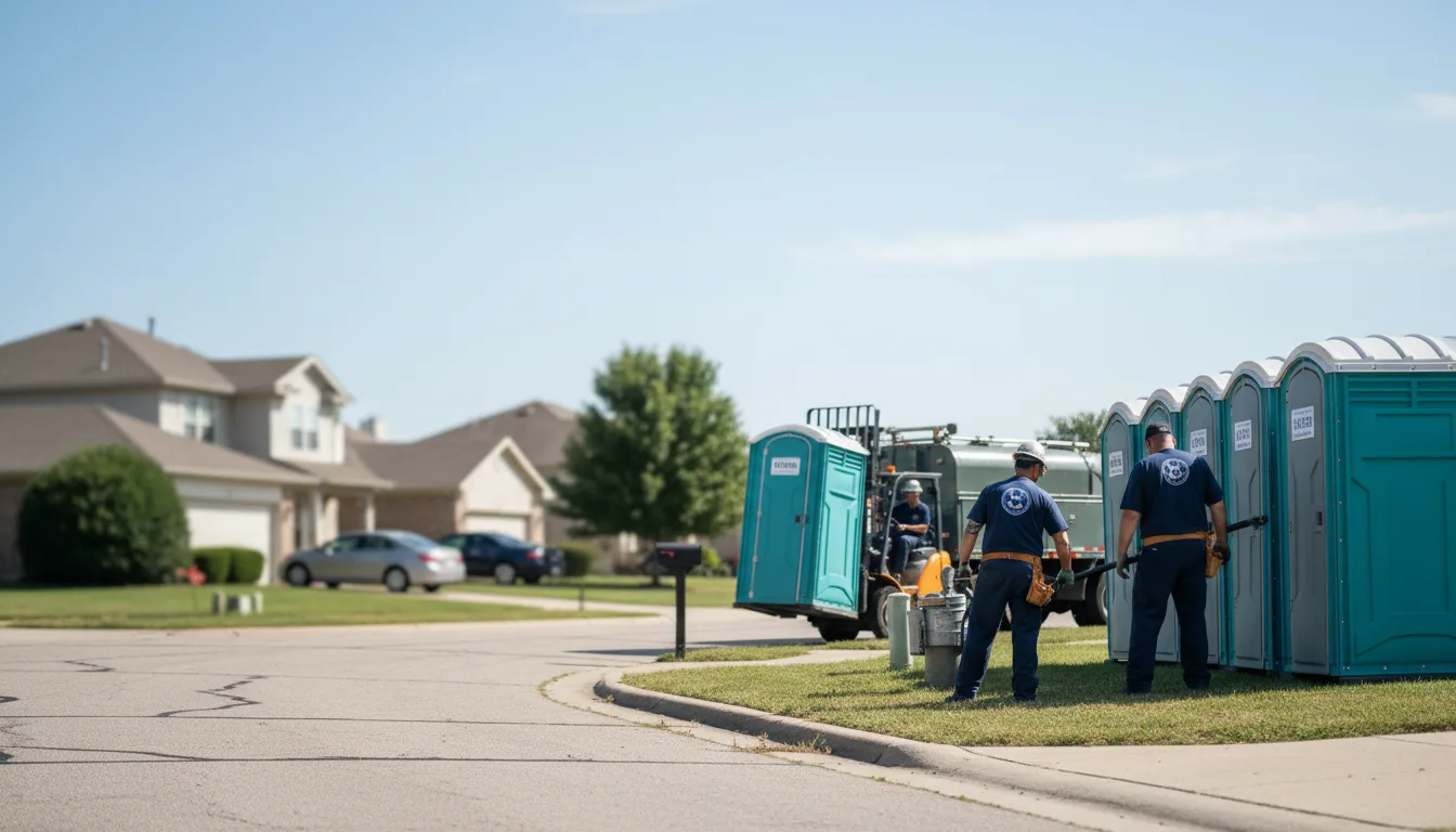 Porta Potty Rental in Huntsville, AR near me